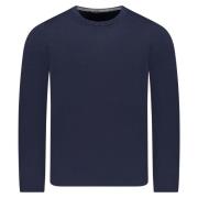 Gran Sasso Blå Cashmere Rundhalsad Stickad tröja Blue, Herr