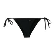 Dolce & Gabbana Bikini med justerbara axelband och snören Black, Dam