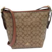 Coach Pre-owned Pre-owned Canvas crossbodyvskor Brown, Dam