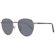 Gant Gunmetal Rund Spegel Solglasögon Gray, Unisex