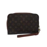 Louis Vuitton Vintage Pre-owned Canvas louis-vuitton-vskor Brown, Dam