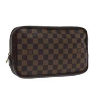 Louis Vuitton Vintage Pre-owned Canvas kuvertvskor Brown, Dam