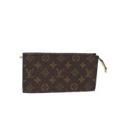 Louis Vuitton Vintage Pre-owned Canvas louis-vuitton-vskor Brown, Dam