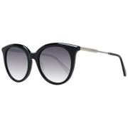 Ted Baker Svarta Kvinnor Solglasögon Rund Gradient Black, Dam