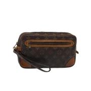 Louis Vuitton Vintage Pre-owned Canvas louis-vuitton-vskor Brown, Dam