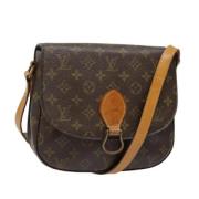 Louis Vuitton Vintage Pre-owned Canvas louis-vuitton-vskor Brown, Dam