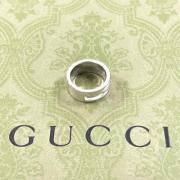 Gucci Vintage Pre-owned Metall ringar Gray, Dam