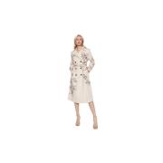 Pinko Beige Bomull Trenchcoat för Kvinnor Beige, Dam