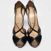 Christian Louboutin Pre-owned Pre-owned Laeder klackskor Black, Dam