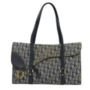 Dior Vintage Pre-owned Canvas dior-vskor Blue, Dam