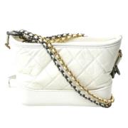 Chanel Vintage Pre-owned Laeder chanel-vskor White, Dam