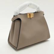 Fendi Vintage Pre-owned Laeder handvskor Beige, Dam