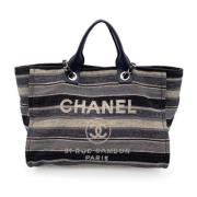 Chanel Vintage Pre-owned Laeder chanel-vskor Black, Dam