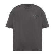 AllSaints T-shirt Redact Gray, Herr