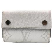 Louis Vuitton Vintage Pre-owned Canvas handvskor White, Dam