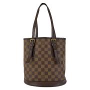 Louis Vuitton Vintage Pre-owned Canvas louis-vuitton-vskor Brown, Dam