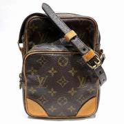 Louis Vuitton Vintage Pre-owned Canvas crossbodyvskor Brown, Dam