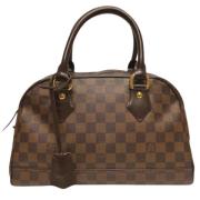 Louis Vuitton Vintage Pre-owned Canvas handvskor Brown, Dam