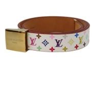 Louis Vuitton Vintage Pre-owned Canvas skrp White, Dam