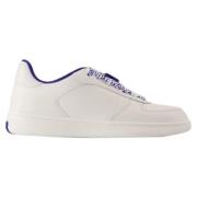 Burberry Laeder sneakers White, Dam