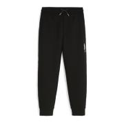 Emporio Armani Svart Örn Patch Sportiga Byxor Black, Herr