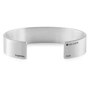 Le Gramme Bandarmband tillverkat i Frankrike Gray, Unisex