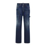 Dsquared2 Denim Jeans för Män Blue, Herr