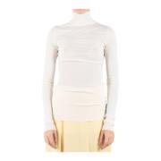 Jil Sander Silke Cocco Skjorta Tillverkad i Italien White, Dam