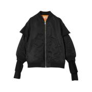 Undercover Svart Blouson Jacka Black, Dam