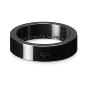 Le Gramme Bandring Tillverkad i Frankrike Black, Unisex