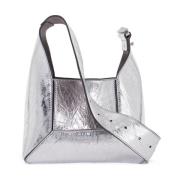 Jimmy Choo Diamant Mocka Hobo Väska Gray, Dam