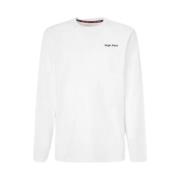 Pepe Jeans Modern långärmad T-shirt White, Herr