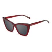 Jimmy Choo Röda Acetat Solglasögon Kategori 3 Red, Dam