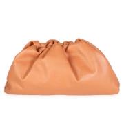 Bottega Veneta Vintage Pre-owned Laeder necessrer Orange, Dam