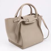 Celine Vintage Pre-owned Laeder handvskor Beige, Dam