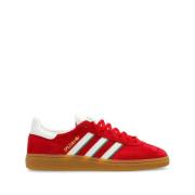 Adidas Röda Spezial Sneakers med Lärdetaljer Red, Herr