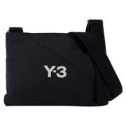 Y-3 Plast crossbodyvskor Black, Dam