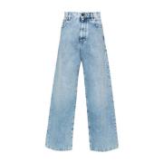 Versace Denim Jeans med blekt effekt Blue, Herr