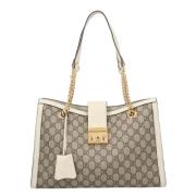 Gucci Canvas gucci-vskor Beige, Dam