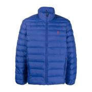 Polo Ralph Lauren Blå Packbar Quiltad Pufferjacka Blue, Herr