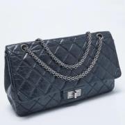 Chanel Vintage Pre-owned Laeder chanel-vskor Blue, Dam