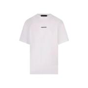 Dsquared2 Vit Bomull T-shirt White, Herr