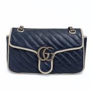 Gucci Vintage Pre-owned Laeder gucci-vskor Blue, Dam