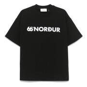 66 North Konstnärlig Logotyp Tryck T-shirt Black, Herr