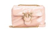 Pinko Liten Baby Love-väska Puff Pink, Dam