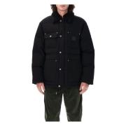 Carhartt Wip Svart Pufferjacka Aw24 Black, Herr