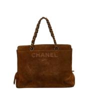 Chanel Vintage Pre-owned Laeder chanel-vskor Brown, Dam