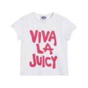 Juicy Couture Vita T-shirts och Polos med Tryck White, Dam