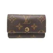 Louis Vuitton Vintage Pre-owned Tyg nyckelhllare Brown, Dam