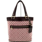 Louis Vuitton Vintage Pre-owned Canvas louis-vuitton-vskor Pink, Dam